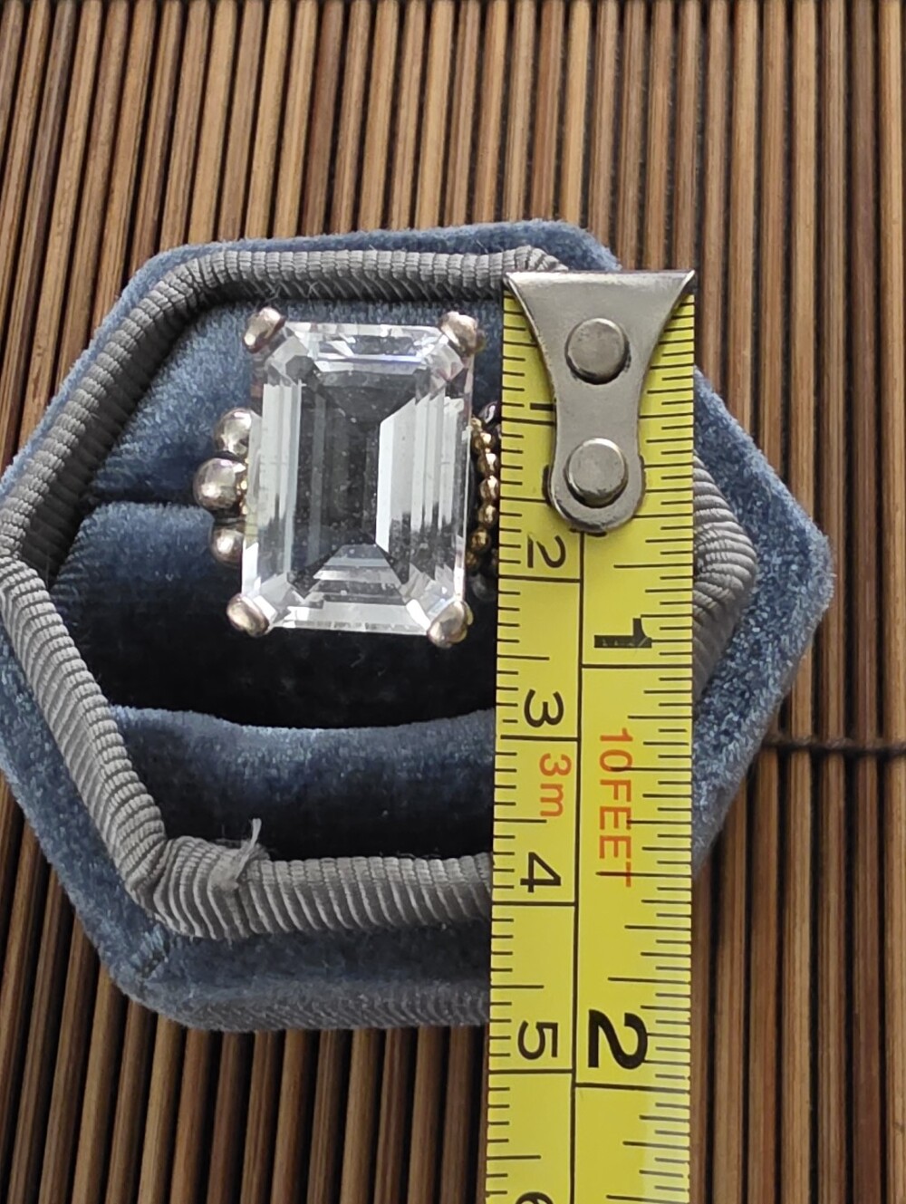 925,18k Lagos Topaz Ring - Picture 11 of 13